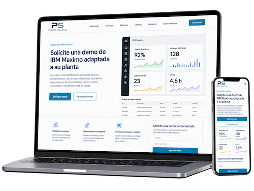 DEMO IBM MAXIMO - POWER SOLUTION